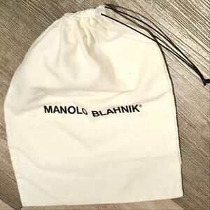 Authentic Manolo Blahnik dust bag